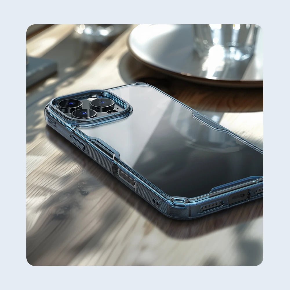 📱 Funda iPhone 16 Pro Max | Nature TPU Transparente Suave | Nillkin