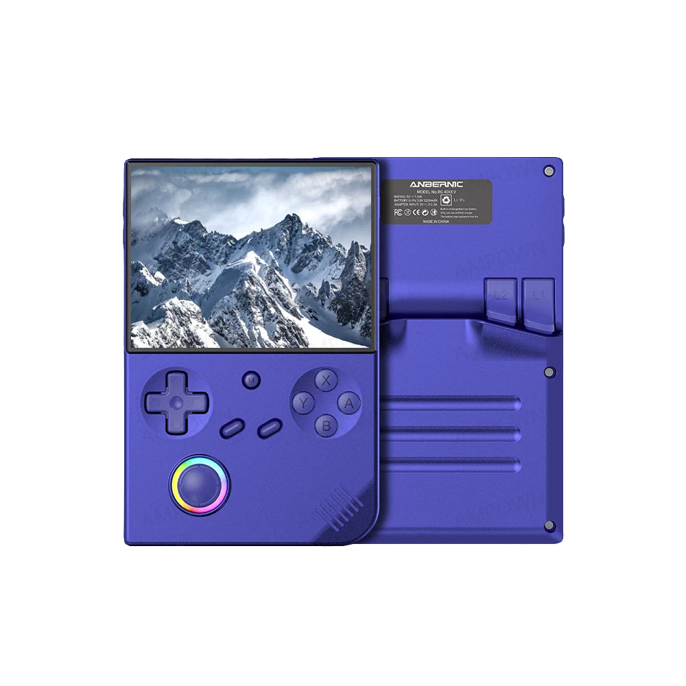 🎮 ANBERNIC RG40XXV Consola Retro Portátil | Pantalla IPS 4'' | Joystick + Iluminación RGB | Salida de Video + Streaming