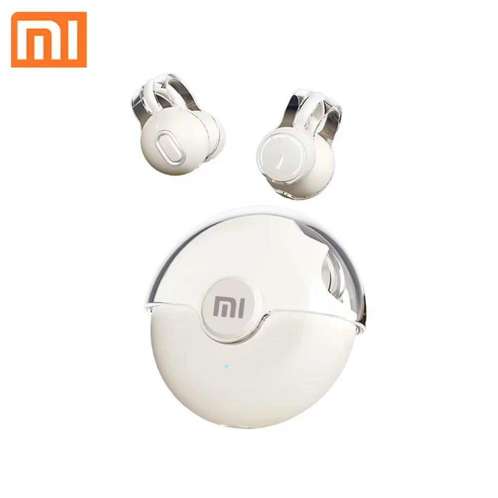 Xiaomi Wireless Bluetooth5.3 Earphones Earclip TWS Bone Conduction Headphones 360°ACS Sound Sport Earbuds Headset with Mic