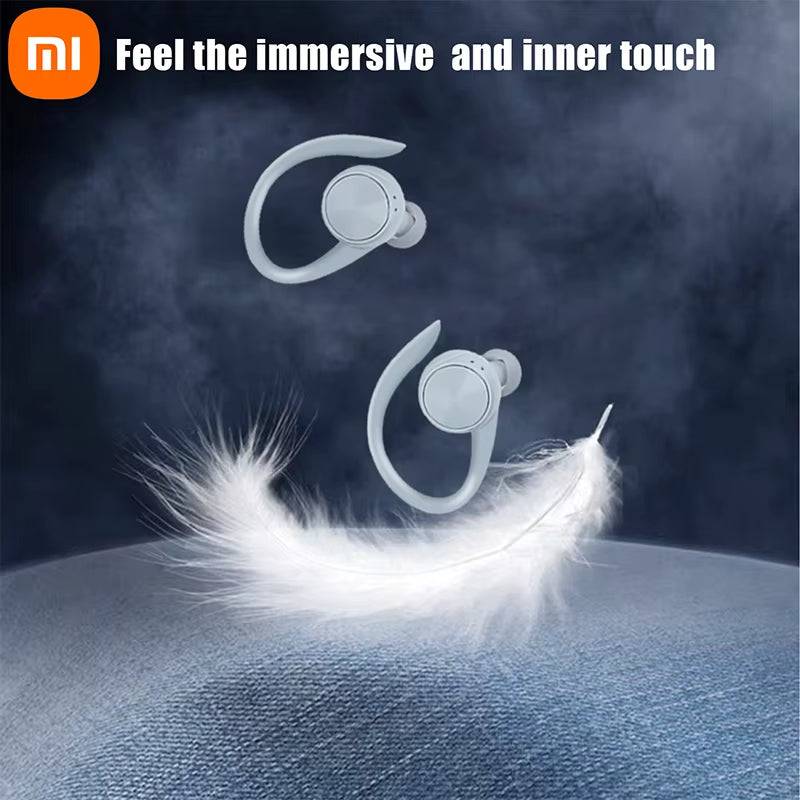 Mi Headphones J92 Earhook Wireless Sports Headphones TWS Headphones with Microphone Carrying Case Touch Control Headphones