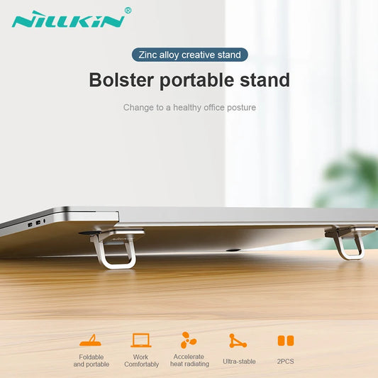 📱 Soporte Laptop Portátil de Aluminio 11.6-17'' + iPad/Macbook/HP/Lenovo/Asus Nillkin