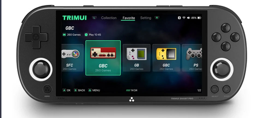 🎮 Trimui Smart Pro  Consola Retro Portátil | Pantalla IPS 4.96'' | Sistema Linux