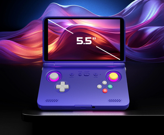 🎮 Retroid Pocket Flip 2 Consola Portátil Tipo Flip | Pantalla AMOLED | Snapdragon + Refrigeración Activa | Salida de Video | Sistema Android