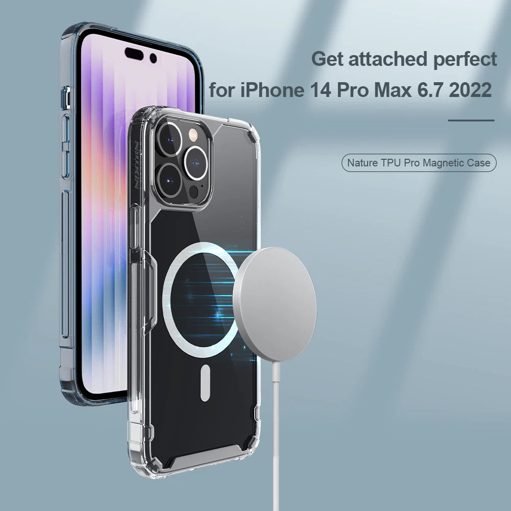 📱 Funda iPhone 14 Pro / 13 Pro Max CamShield Armor Pro con Cámara y Soporte Antigolpes Nillkin
