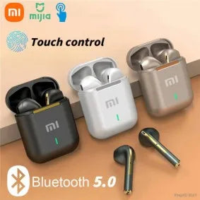 🎧 Xiaomi J18 Auriculares intrauditivos Bluetooth, HiFi estéreo, con micrófono, táctiles e impermeables
