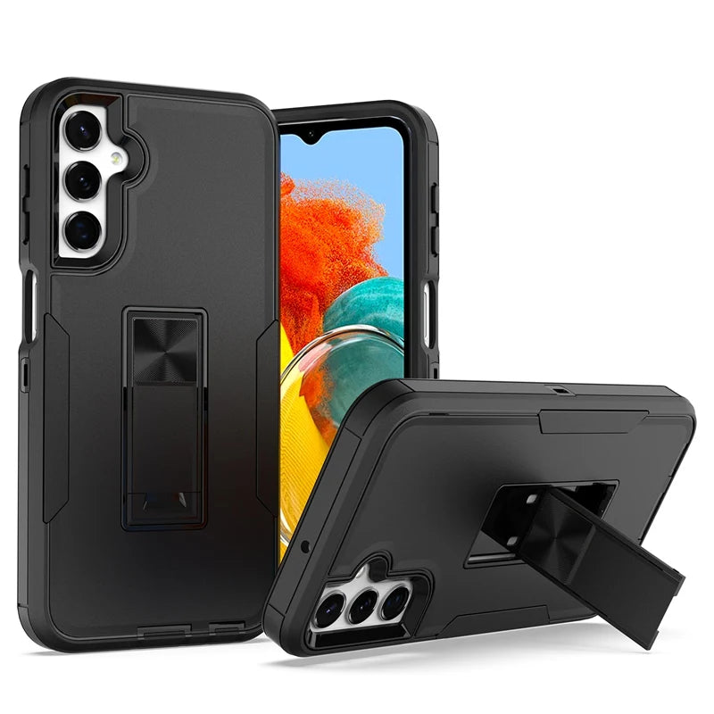 📱 Funda Galaxy A24 4G | Bumper magnético mate con soporte integrado