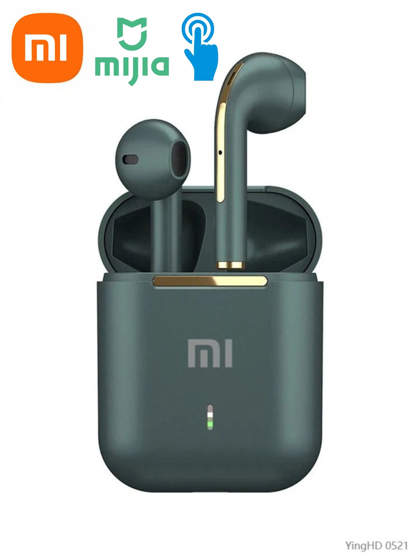 🎧 Xiaomi J18 Auriculares intrauditivos Bluetooth, HiFi estéreo, con micrófono, táctiles e impermeables