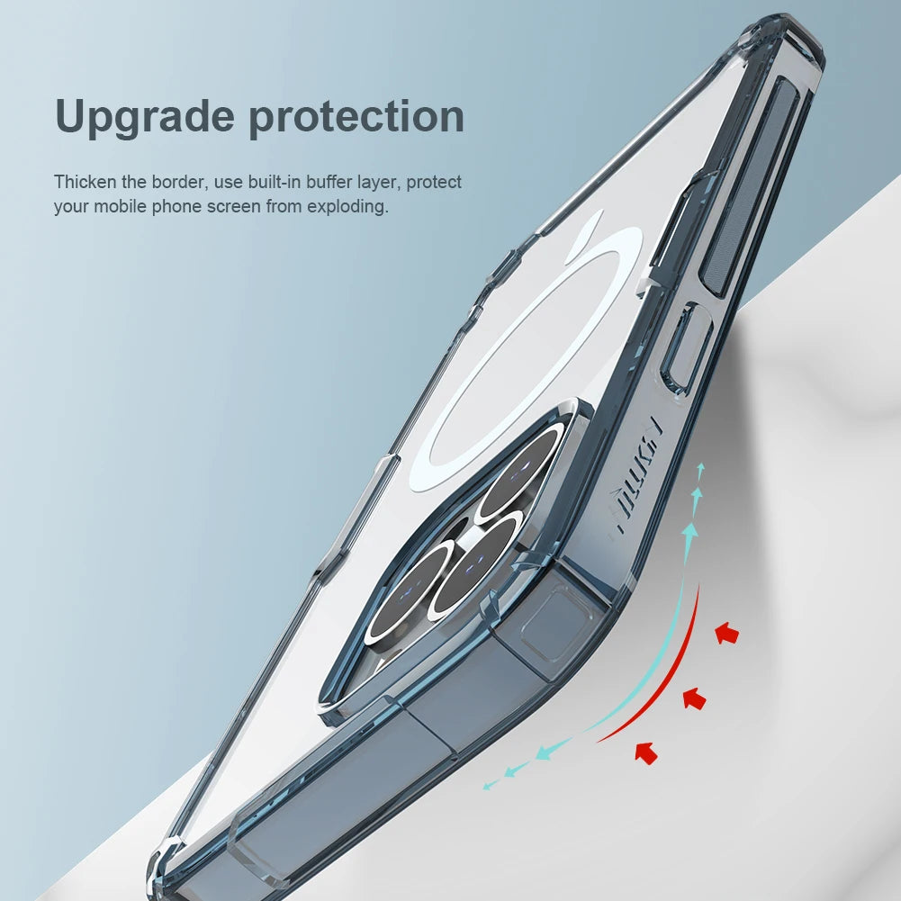 📱 Funda iPhone 14 Pro / 13 Pro Max CamShield Armor Pro con Cámara y Soporte Antigolpes Nillkin