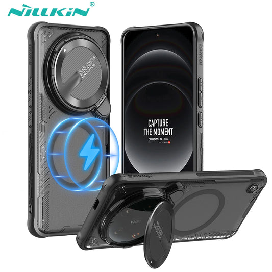 📱 Funda Xiaomi 14 Ultra Magsafe Anti-Drop Estilo Flip con Soporte Nillkin
