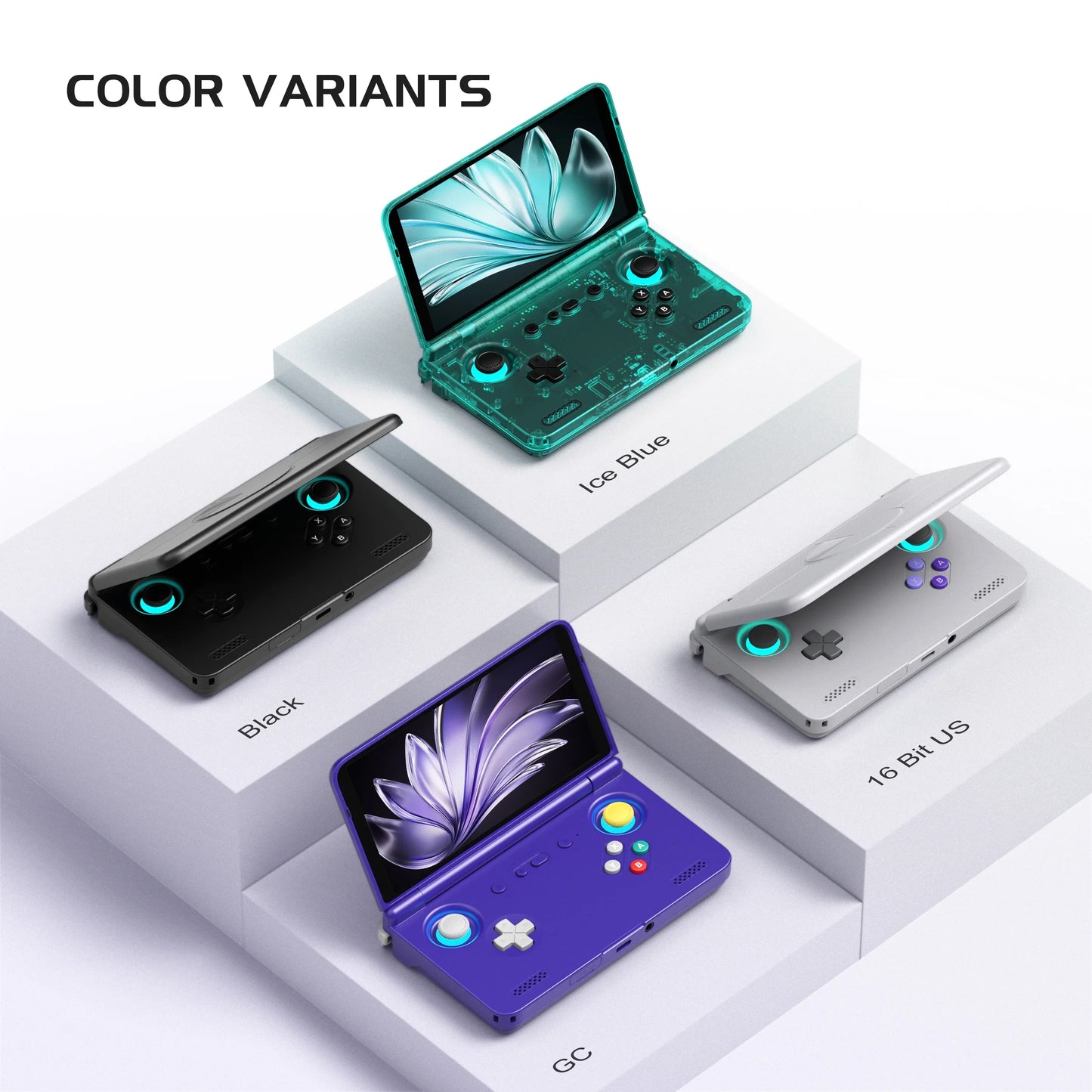 🎮 Retroid Pocket Flip 2 Consola Portátil Tipo Flip | Pantalla AMOLED | Snapdragon + Refrigeración Activa | Salida de Video | Sistema Android