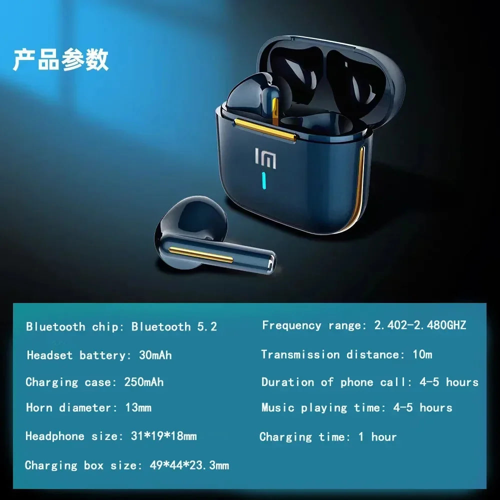 🎧 Xiaomi H6 Auriculares Bluetooth táctiles, deportivos, con banda reductora de ruido para juegos, TWS impermeables
