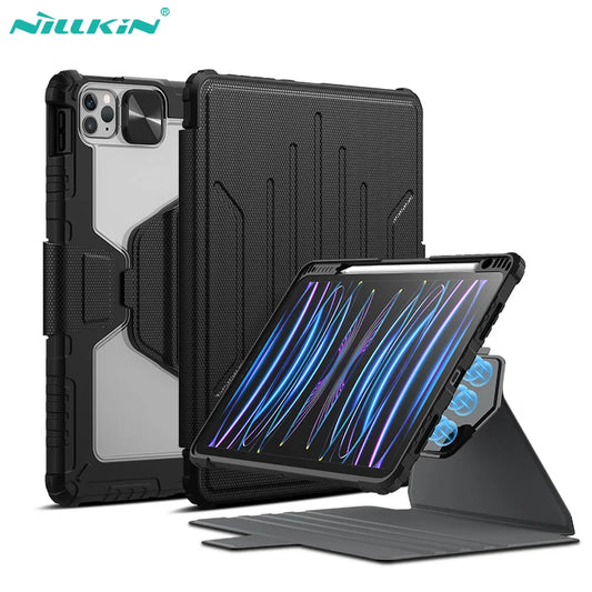 📱 Funda iPad Pro 12.9 / Air 13 / Air 11 / iPad 10ª Gen | Multifuncional con Cierre Magnético | Nillkin