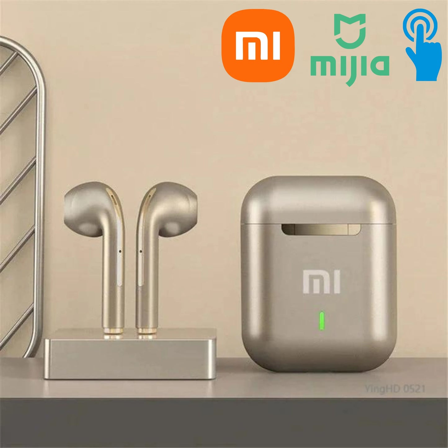 🎧 Xiaomi J18 Auriculares intrauditivos Bluetooth, HiFi estéreo, con micrófono, táctiles e impermeables