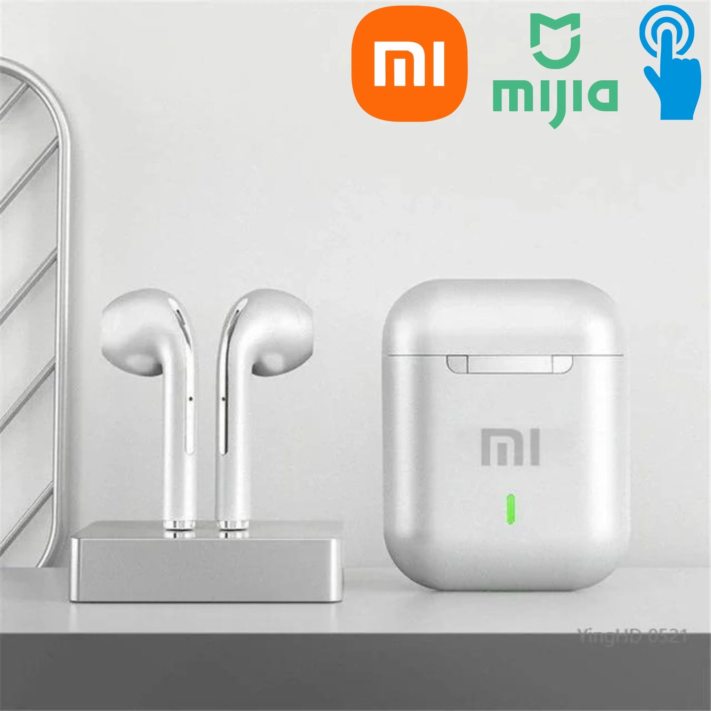 🎧 Xiaomi J18 Auriculares intrauditivos Bluetooth, HiFi estéreo, con micrófono, táctiles e impermeables