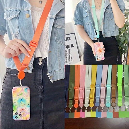 🎀 Pulsera Universal de Nylon – Correa para celular, cámara o llaves, ideal como regalo, resistente y versátil