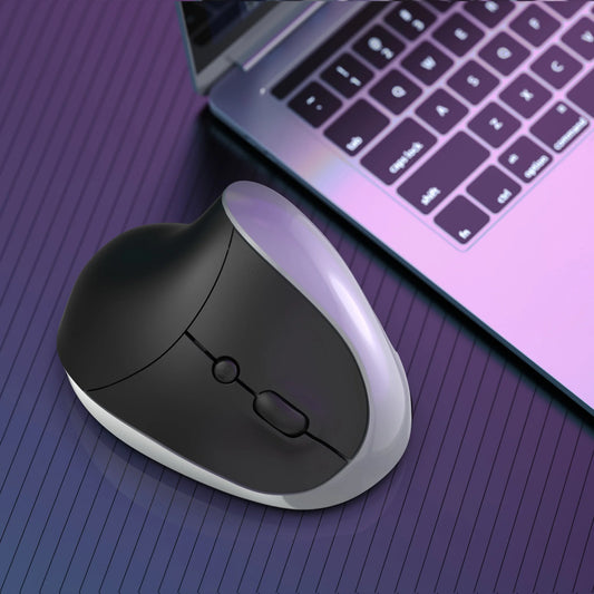 🖱️ Mouse vertical ergonómico HXSJ X10 inalámbrico 2.4G, liviano, DPI ajustable hasta 1600, ideal para oficina y laptop