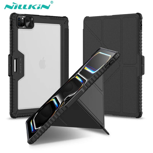 📱 Funda iPad Pro 13 / Pro 11 2024 / Air 13 2025 | Plegable Multiángulo con Protección de Cámara | Nillkin