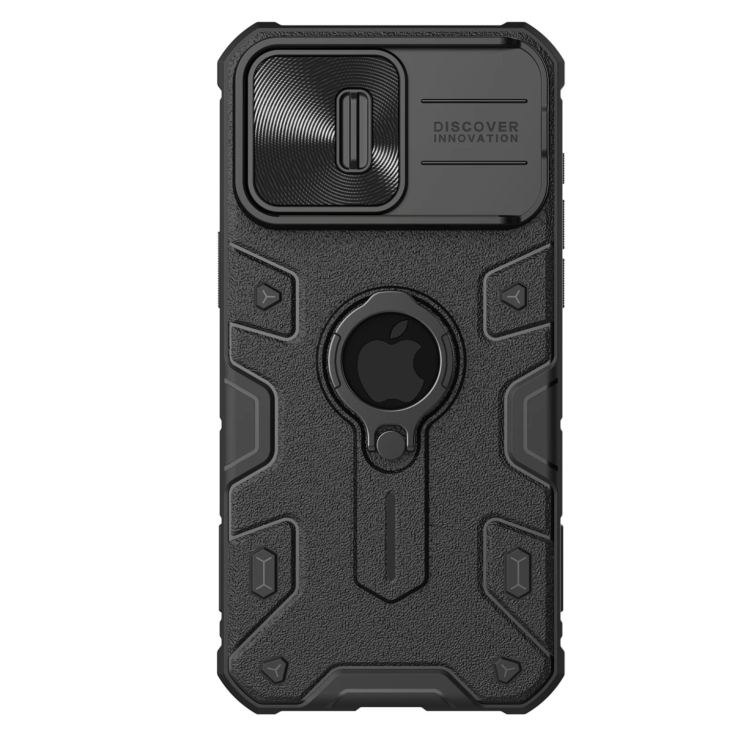 📱 Funda iPhone 15 Pro Max | CamShield Armor con Cámara Deslizante y Anillo Soporte | Nillkin