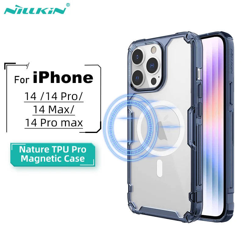 📱 Funda iPhone 14 Pro / 13 Pro Max CamShield Armor Pro con Cámara y Soporte Antigolpes Nillkin