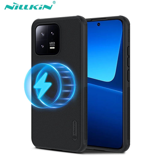 📱 Funda Xiaomi 13 Magsafe Super Frosted Shield Pro Carga Magnética Nillkin