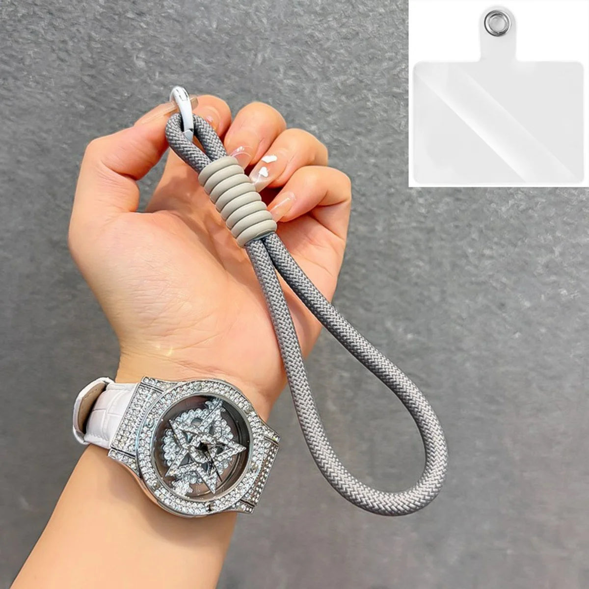 🎀 Pulsera Universal de Nylon – Correa para celular, cámara o llaves, ideal como regalo, resistente y versátil