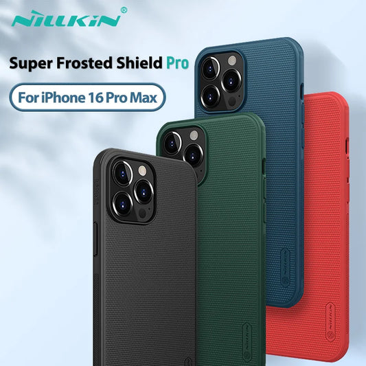 📱 Funda iPhone 15 / 14 / 13 Pro Max | Frosted Shield Pro PC Mate Ultrafina | Nillkin