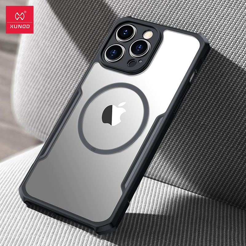 📱 Funda Magnética para iPhone 14 / 13 / 12 / 15 / 16 Pro Max / 15 Plus