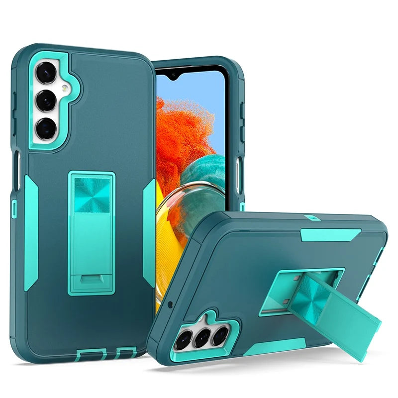 📱 Funda Galaxy A24 4G | Bumper magnético mate con soporte integrado