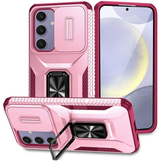📱 Funda Galaxy S24 Ultra/S24 Plus/S24 FE | Protege cámara, diseño híbrido anticaídas