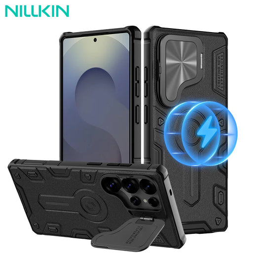 📱 Funda Galaxy S25 Ultra | Armor Prop Magsafe con Carga Inalámbrica | Nillkin