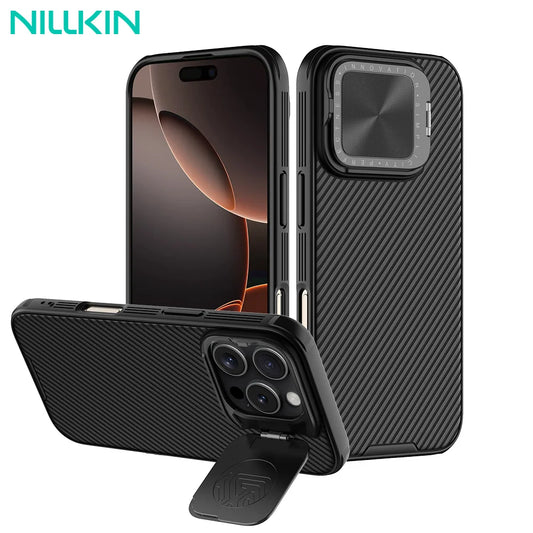 📱 Funda iPhone 16 Pro Max | CamShield Prop con Cobertura Completa y Soporte de Cámara | Nillkin