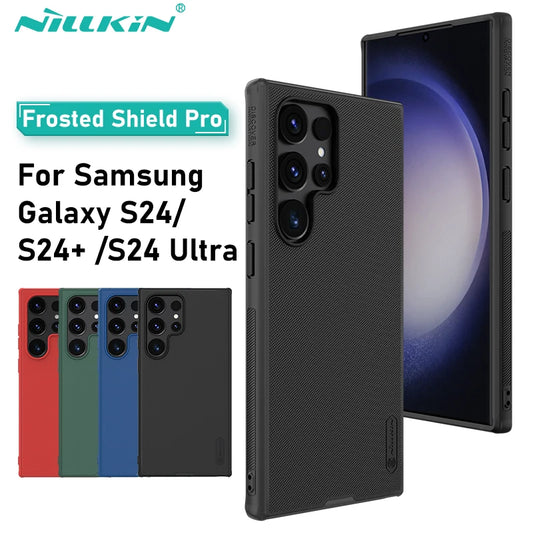 📱 Funda Galaxy S25 / S24 Plus | Super Frosted Shield Pro TPU Ultrafina | Nillkin