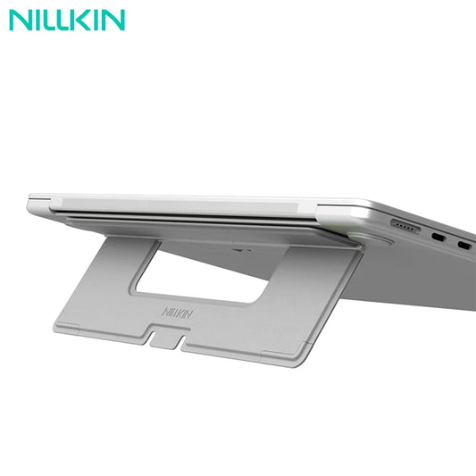 📱 Soporte Portátil Plegable de Cuero 13-16" Ajustable para Macbook Nillkin
