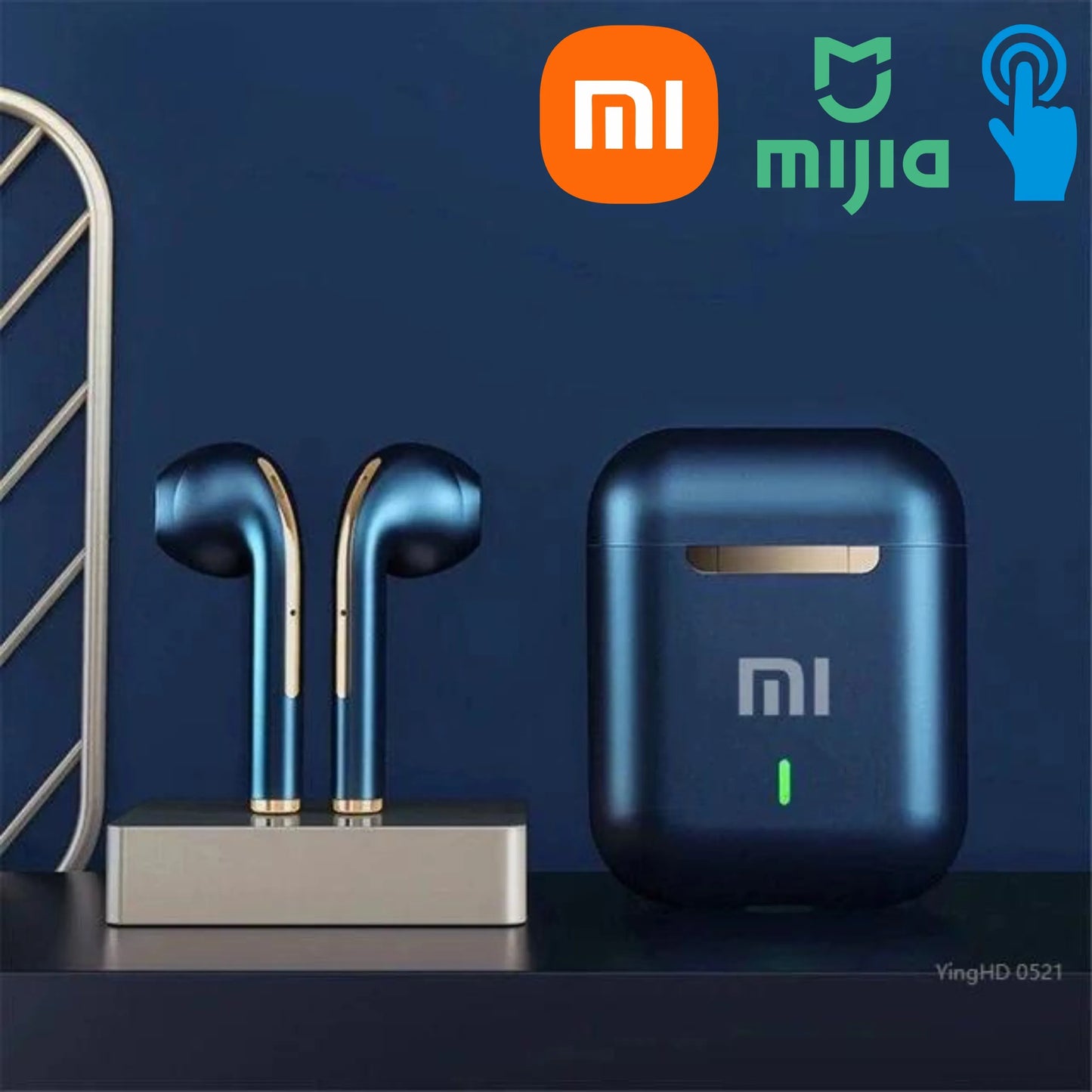 🎧 Xiaomi J18 Auriculares intrauditivos Bluetooth, HiFi estéreo, con micrófono, táctiles e impermeables