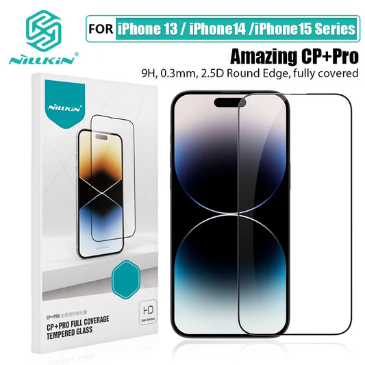 📱 Protector Pantalla iPhone 15 / 15 Pro Max / 13 Pro Max | CP+Pro / H+Pro Vidrio Templado | Nillkin