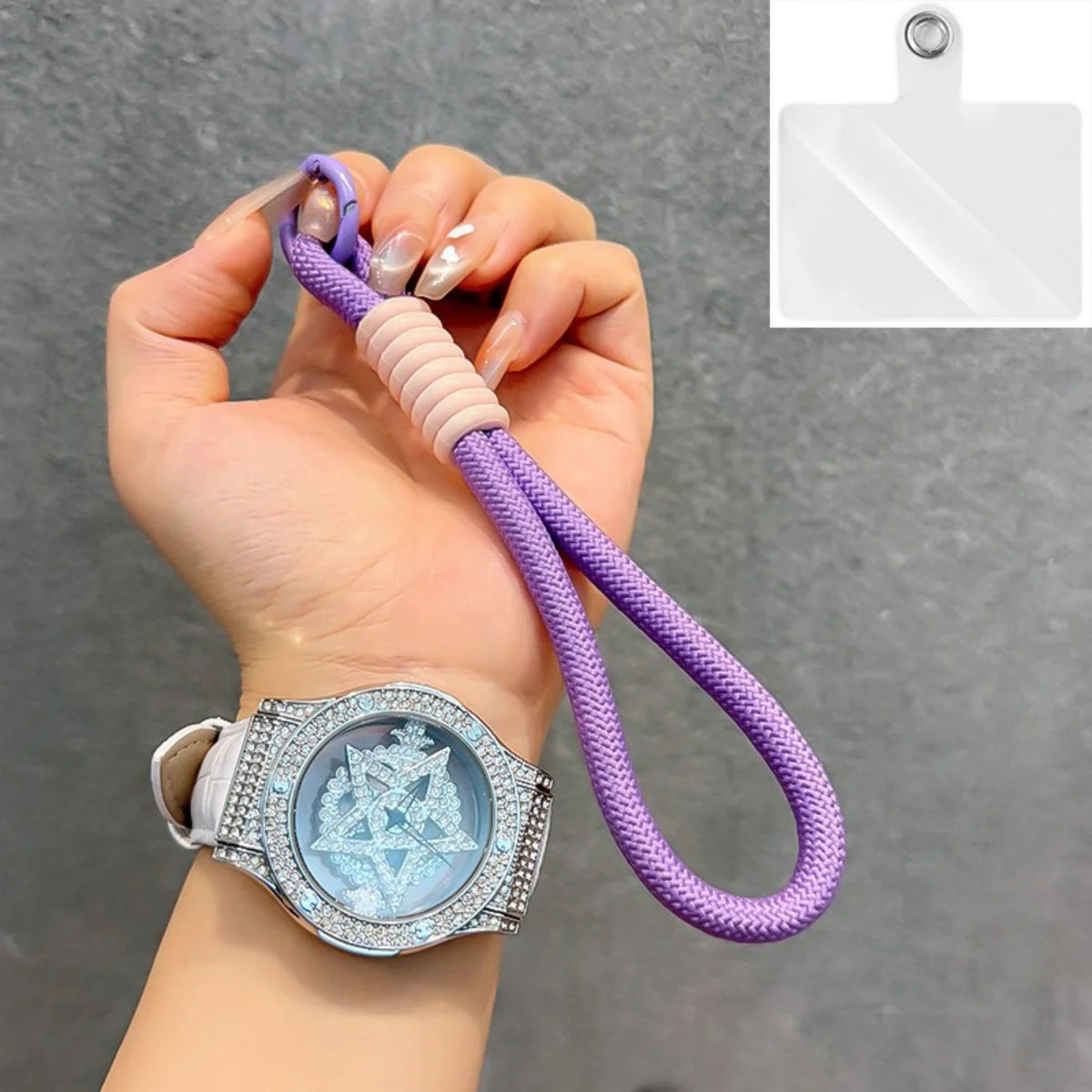 🎀 Pulsera Universal de Nylon – Correa para celular, cámara o llaves, ideal como regalo, resistente y versátil
