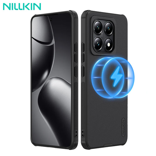 📱 Funda Xiaomi 14T Pro /14T Magsafe Frosted Shield Carga Magnética Antigolpes Nillkin