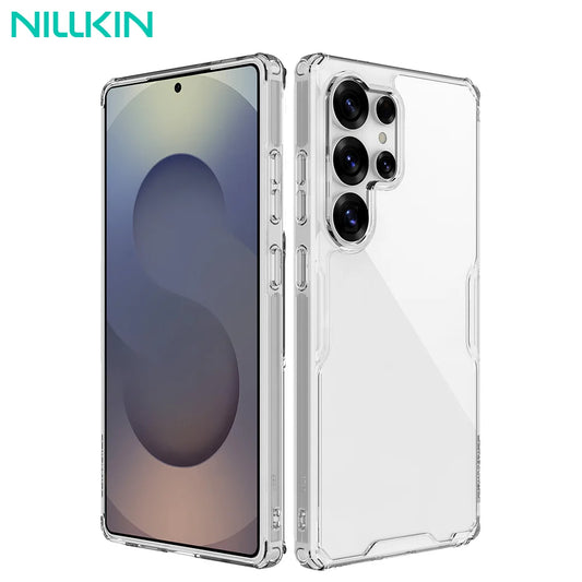 📱 Funda Galaxy S25 / S25 Plus | Nature Pro TPU Híbrido Transparente | Nillki