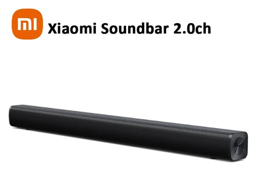 📺 Xiaomi Soundbar 2.0ch – Barra de Sonido Estéreo con Bluetooth 5.3 y Diseño Minimalista