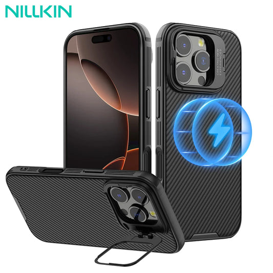 📱 Funda iPhone 16 Pro Max | CamShield Prop Magsafe Antigolpes con Lente Protegido | Nillkin