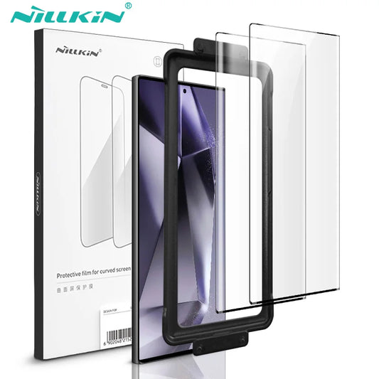 📱 Protector Pantalla Galaxy S24 / S23 / S22 | Cobertura Completa Adhesiva Suave (Pack 2) | Nillkin