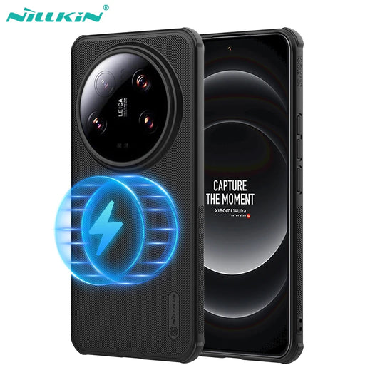 📱 Funda Xiaomi 14 Ultra Magsafe Super Frosted Shield Pro Carga Magnética Nillkin