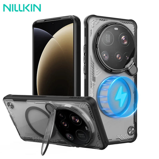 📱 Funda Xiaomi 15 Ultra Magsafe Iceblade Prop con Soporte Lente Transparente Nillkin