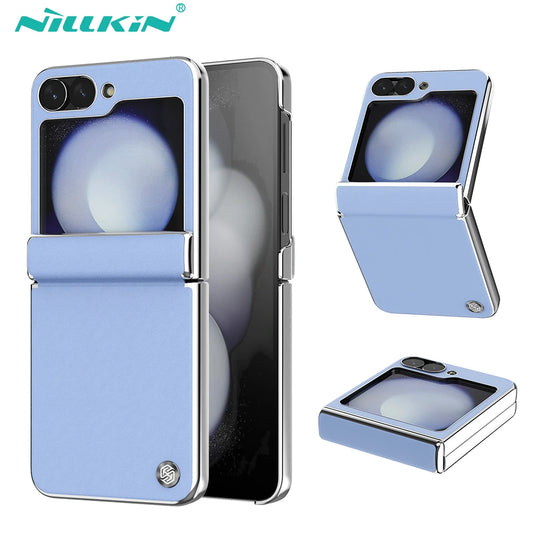 📱 Funda Galaxy Z Flip 6 5G | Cuero Premium Antigolpes Plegable | Nillkin
