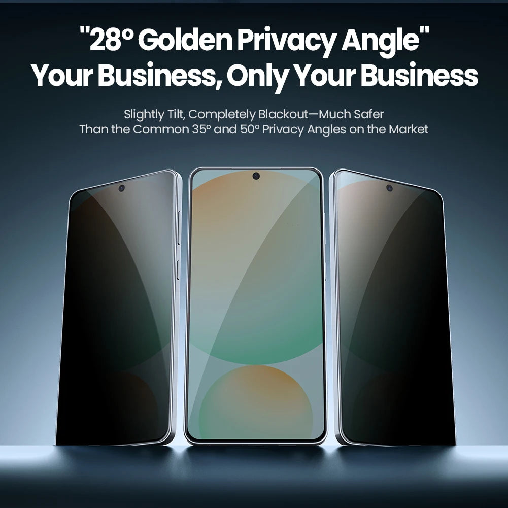 📱 Protector Pantalla Galaxy S25 Edge | Anti-Peeping a Prueba de Polvo | Nillkin