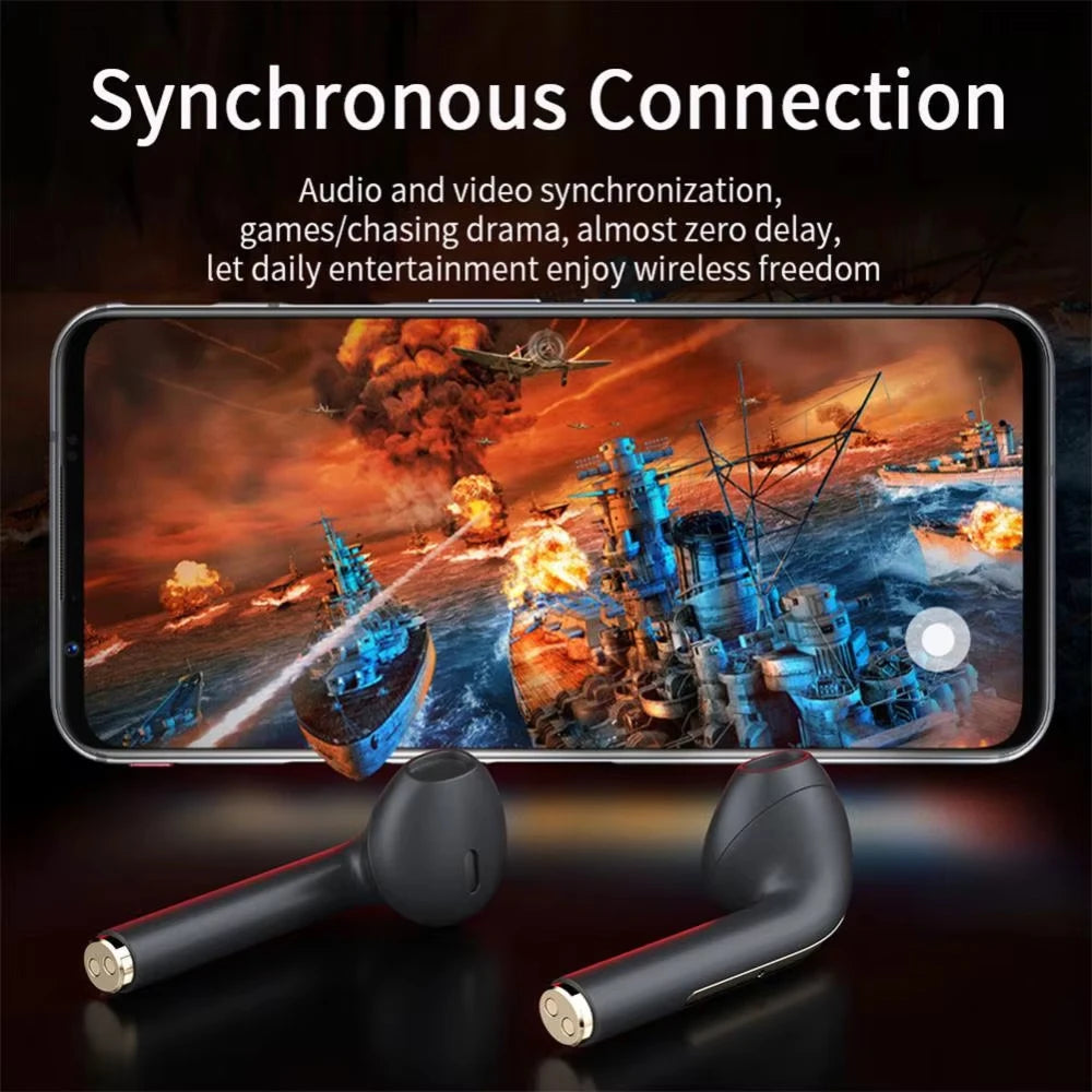🎧 Xiaomi J18 Auriculares inalámbricos HiFi intrauditivos con micrófono, táctiles, impermeables y cancelación de ruido para iOS y Android