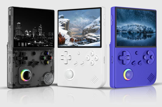 🎮✨RG40XXV – Retro Gaming con Estilo RGB Consola Portátil con Pantalla IPS de 4", Joystick Iluminado, Salida de Video y Más de 5000 Juegos