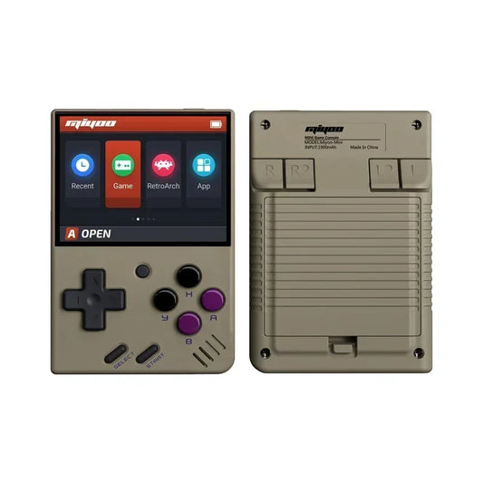 🎮 MIYOO Consola Portátil MINI V4 | Sistema Linux Pantalla IPS 2.8''  Mini Retro Video Simulator