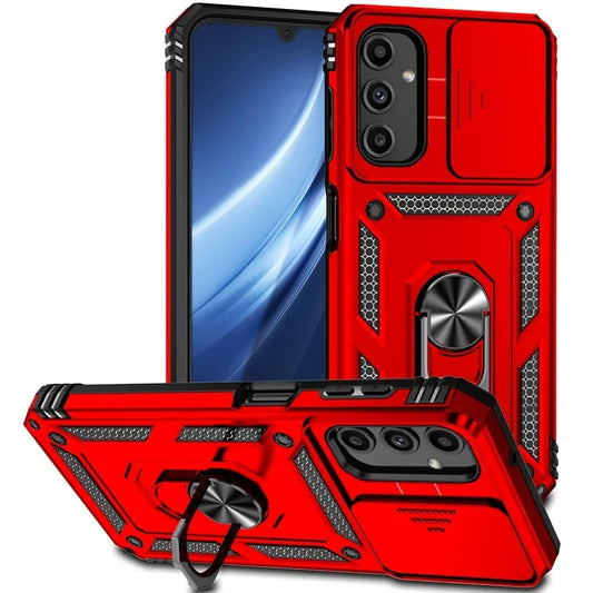 📱 Funda Galaxy A03 Core/A03s/A13/A23/A33/A53/A73 | Militar Ring con cámara protegida