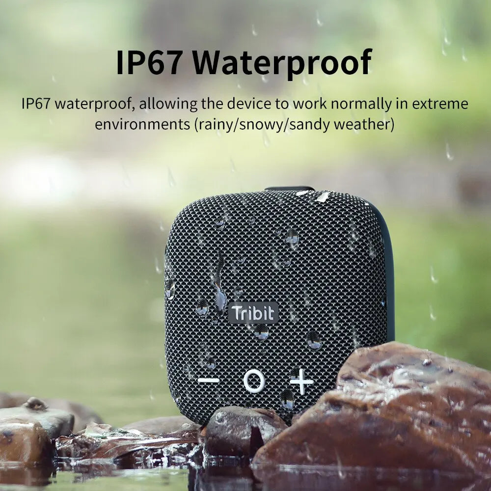 🔊 Tribit StormBox Micro 2 – Altavoz Bluetooth Portátil con Sonido Potente y Bajo Profundo